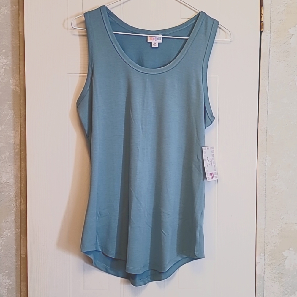 NWT Lularoe Turquoise Tank Top - Size Medium